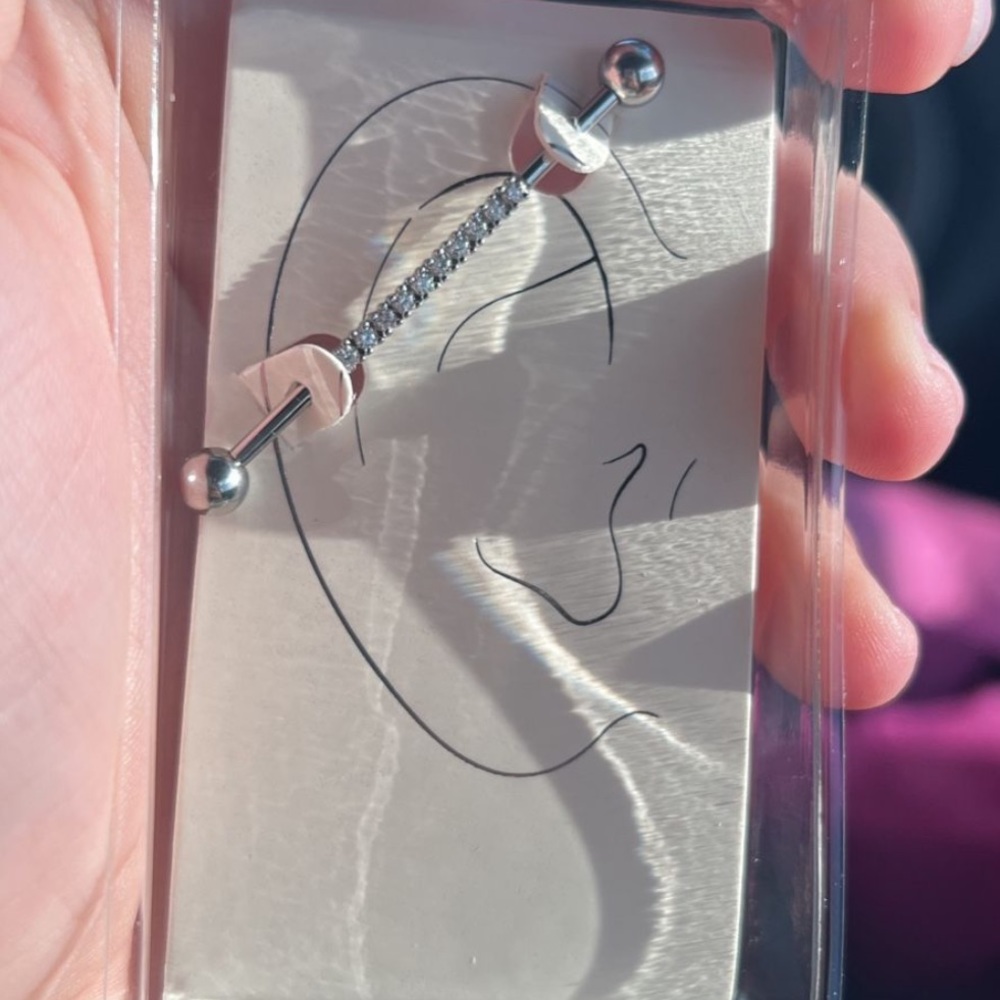 A industrial piercing darien
